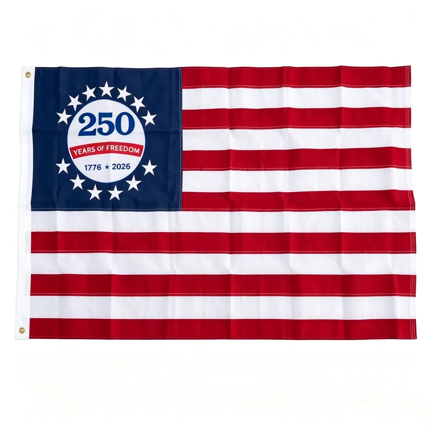 â
250th Anniversary USA Commemorative Flag (3x5 Ft),Double-Sided Embroidered