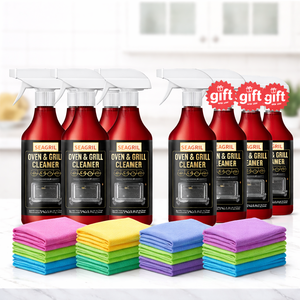 đ§Œ BUY 2 GET 1 FREE! âš Oven & Grill Cleaner Spray â Dissolves Grease in 5 Mins, No Scrubbing & Eliminates Odors đ„ 21 Reviews