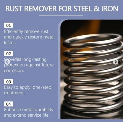 🛠️Powerful Rust Remover for Metal and Stainless Steel
