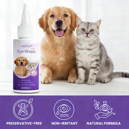 👩‍⚕️ Tiworld® PetNano  Eye Drops🔥 ☑️ Relieves Conjunctivitis, Dry Eyes, Cataracts, and Keratitis😸