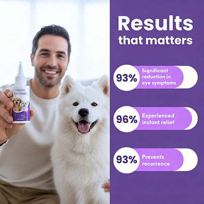 👩‍⚕️ Tiworld® PetNano  Eye Drops🔥 ☑️ Relieves Conjunctivitis, Dry Eyes, Cataracts, and Keratitis😸