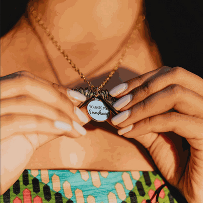 You Are My Sunshine - Keepsake Necklace
