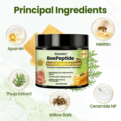 ✅SEAGRIL® BeePeptide RootSoft DualRelief Cream⚕️ ( Buy 1 Get 1 Free)