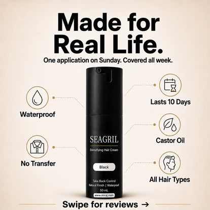 Densifying hair cream